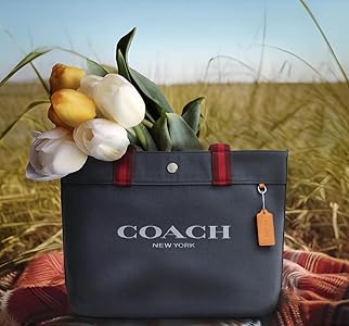 COACH Unisex's Canvas Tote, Denim Multi : Amazon.ca: Clothing